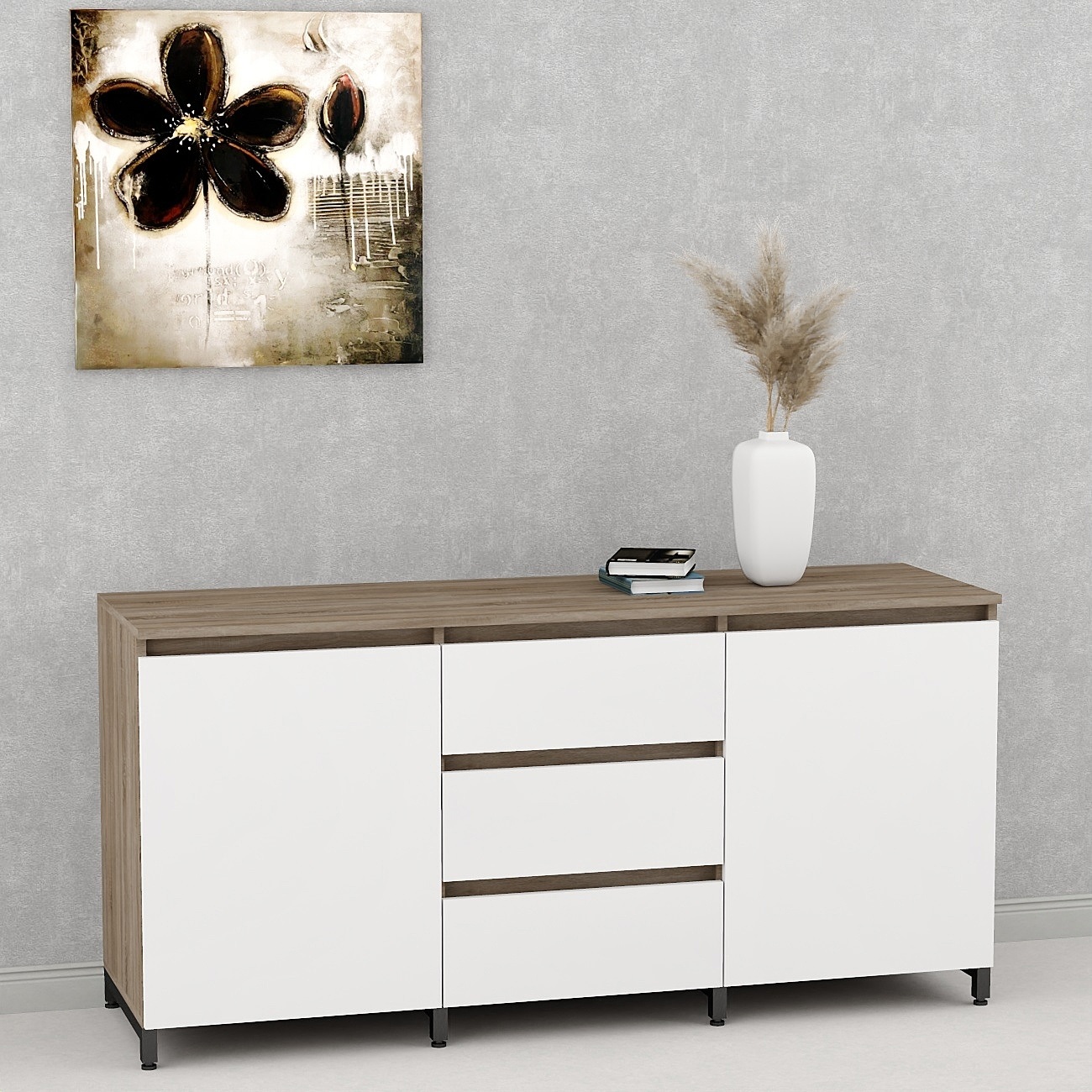 104-3 Комод Flashnika Loft КЛ 104 - Зображення 1