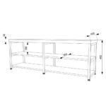 ТВ-тумба Flashnika Loft ТВЛ-2 - Зображення 3