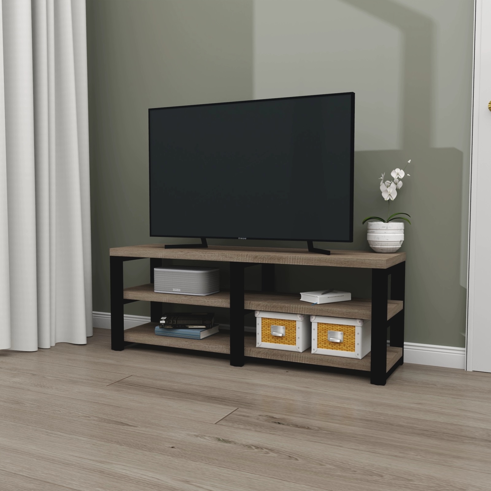 3 ТВ-тумба Flashnika Loft ТВЛ-3 - Зображення 1