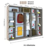 Шафа-купе ДОМ Віват 4Д ВН324 / ВН326 - Зображення 2