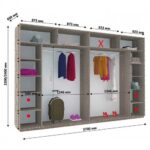 Шафа-купе ДОМ Віват Новий 4Д В374 / В376