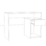 Стіл комп'ютерний Flashnika Lega 60 - Зображення 3