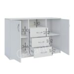 Комод Garant К120/80/3Ш+2Д - Зображення 3