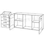 Комод ВМВ Соло 2D4S - Зображення 2