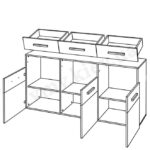Комод ВМВ Соло 3D3S - Зображення 2