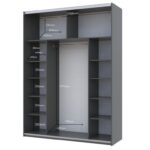 Шафа-купе Doros G-Caiser 2 ДСП / 3 частини 1800 - Зображення 2