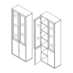 Шафа Gerbor Кабі REG 2W2D/79/220 - Зображення 2