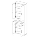 Шафа Gerbor Офіс Лайн REG 4D2S/220 - Зображення 2