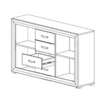 Комод Gerbor Маркус KOM2D4S - Зображення 2