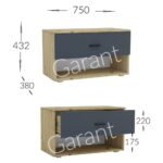 Тумба для взуття Garant Урбан - Зображення 2
