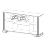 Комод Gerbor Вайт 4D2S - Зображення 2