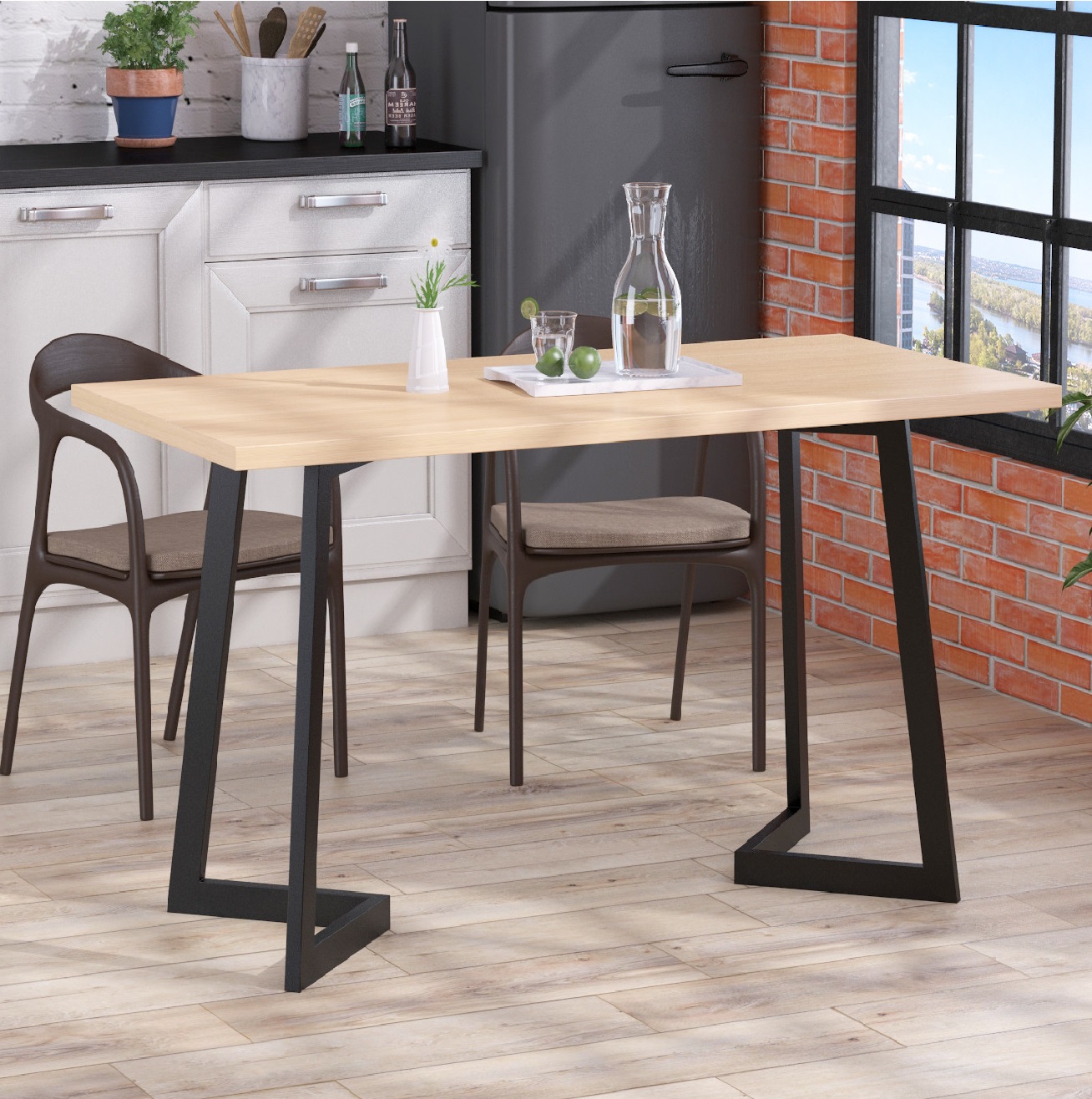 Сильвия-1 Стіл обідній Loft Design Сільвія - Зображення 1