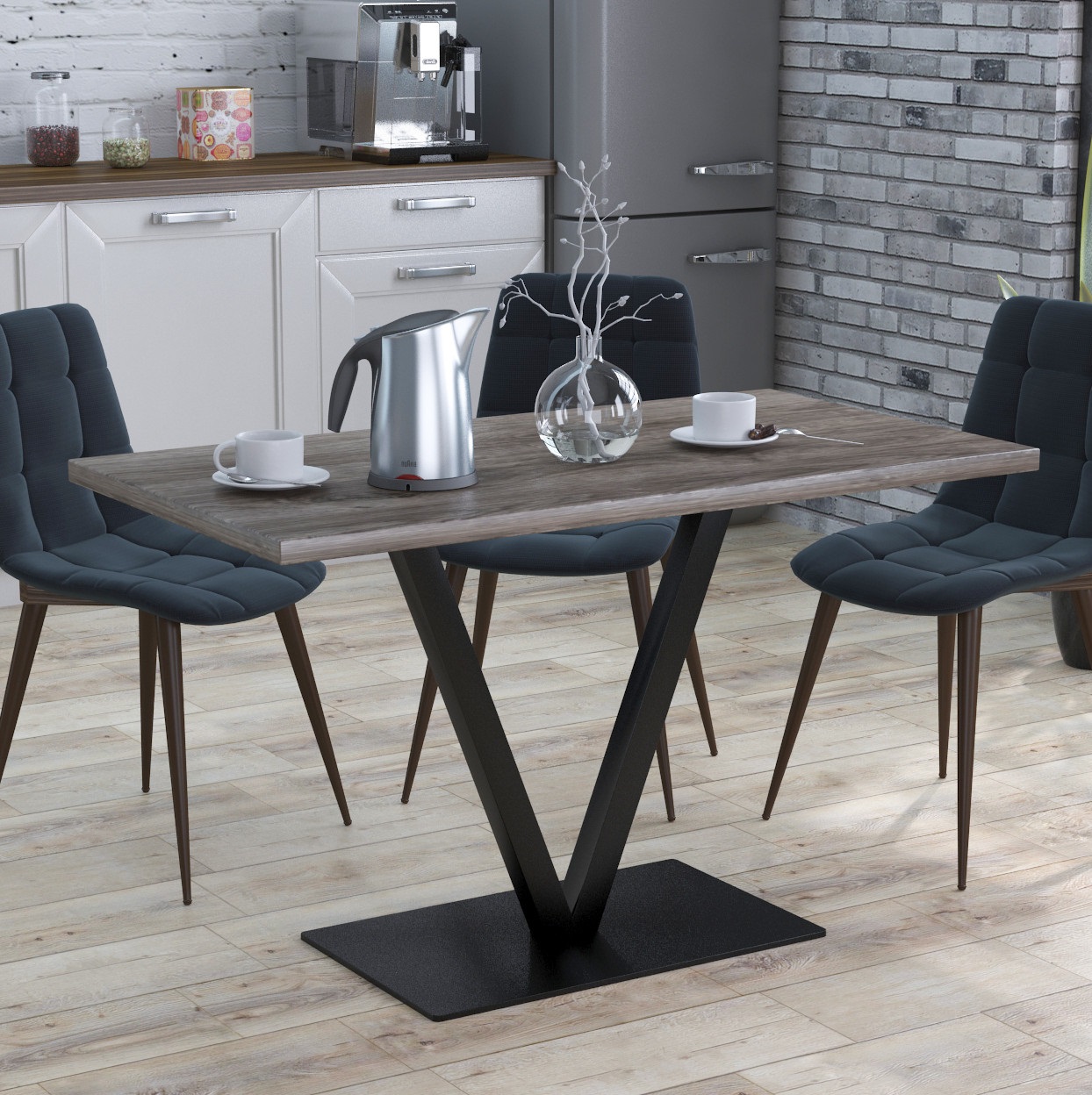 Вінсент-1 Стіл обідній Loft Design Вінсент - Зображення 1
