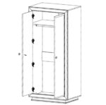 Шафа Gerbor Ларго класік SZF2D20 - Зображення 2