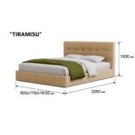 Ліжко DecoGroup Tiramisu - Зображення 3