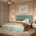 Ліжко DecoGroup Велюр - Зображення 5