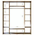 Шафа-купе СМ Альфа 2Д П418/Н1100/П418 - Зображення 2